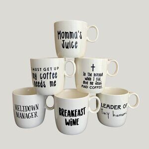 Large Stoneware Mugs